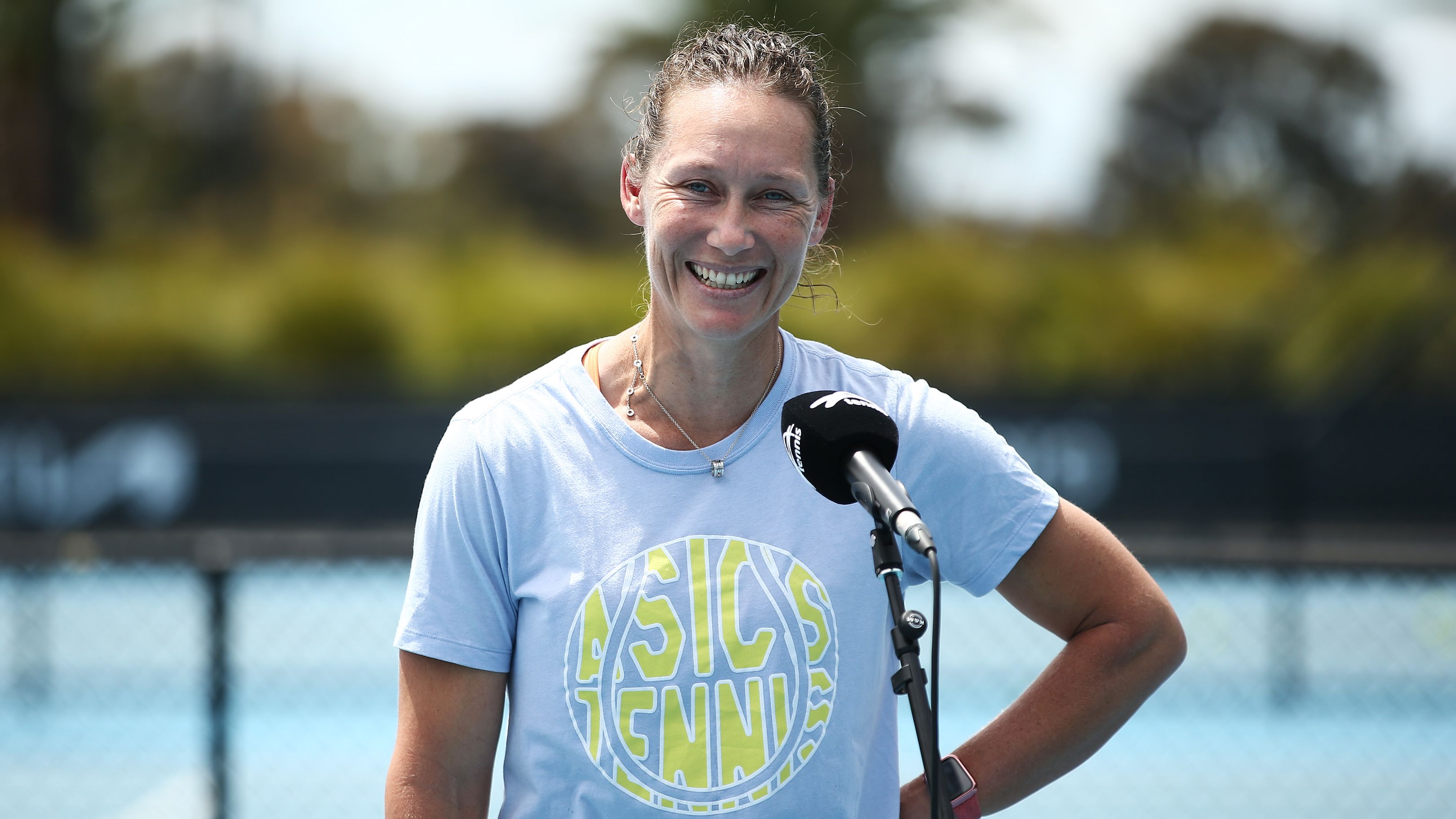 Sam Stosur after she was announced as a wildcard recipient for January&#x27;s Australian Open.