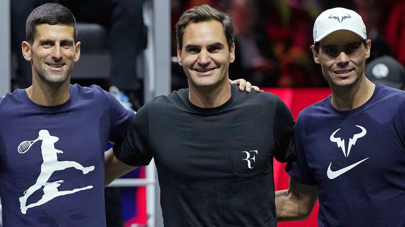 Novak Djokovic admits he wasn't happy to be part of the same era as Roger Federer and Rafael Nadal