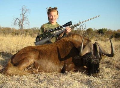 Still on the plains, another kill, this time while she was in her early teens.