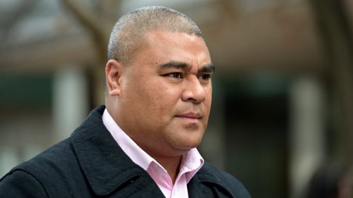 Fihi Kuvalu was arrested after his appearance at the inquiry today. (AAP)