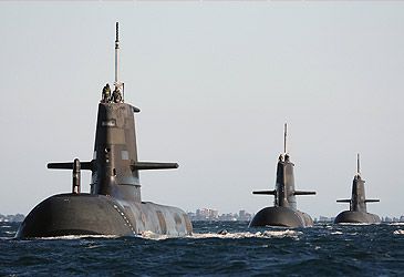 What class of submarines are in service in the Royal Australian Navy?