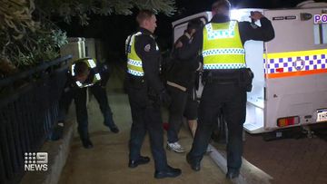 A car chase from Geraldton to Perth has ended in a late night arrest in the city&#x27;s south.