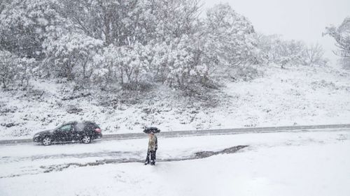 Perisher in NSW received a dumping this morning. 
