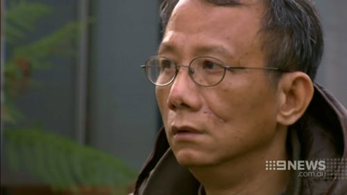 Xianpei is seeing a psychologist to cope with paranoia since the attack. (9NEWS)
