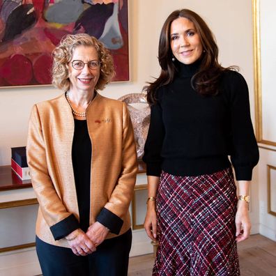 Queen Mary received Director General of the United Nations Environment Organization (UNEP), Inger Andersen, who briefed on UNEP's work to promote biodiversity and nature protection globally.