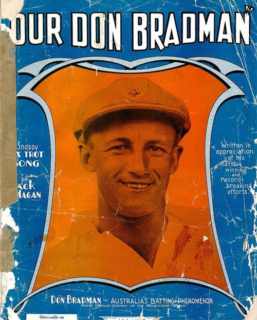 Our Don Bradman by Len Maurice was a code to Australia's iconic cricketer.