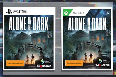 9PR: Alone in the Dark game cover for PlayStation 5 and  Xbox Series X