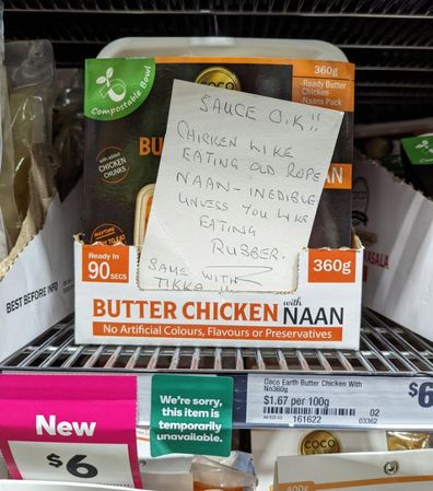 butter chicken review supermarket