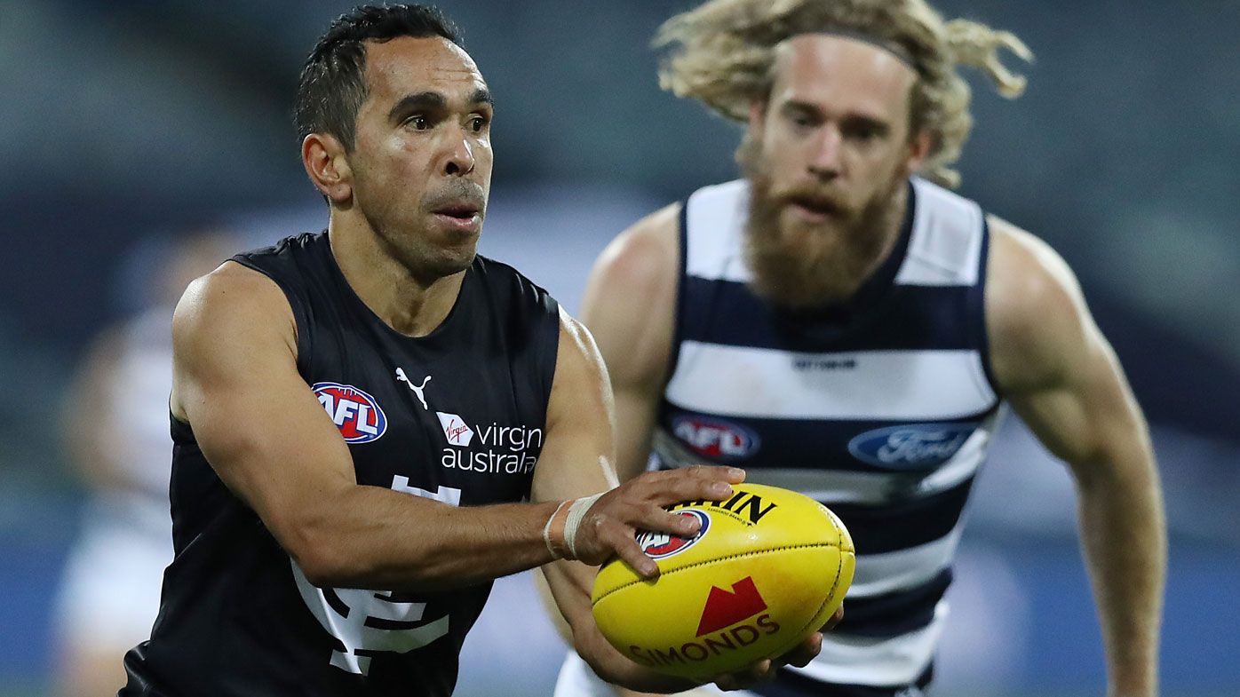 Disgusting racist attack on Eddie Betts 'galvanises' Blues to upset win over Cats