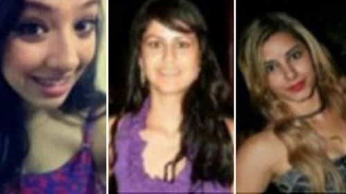 Three of Gomes da Rocha's alleged victims. (supplied)