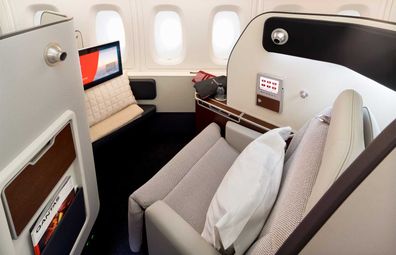 Qantas' upgraded A380 aircraft First Class Suite