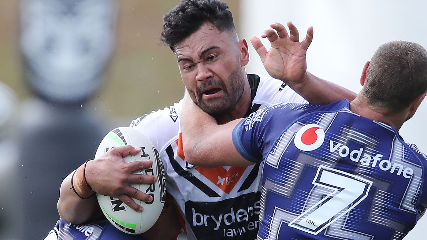 Wests Tigers confirm they're 'aware of an incident' involving Zane Musgrove and AJ Kepaoa