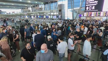 Sydney Domestic Terminal under pressure with a lack of staff.