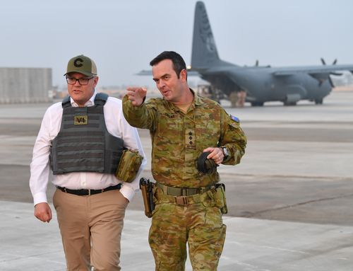Prime Minister Scott Morrison may well have been wise to keep the flak jacket he wore for his Christmas visit to troops in Iraq for the upcoming election campaign.