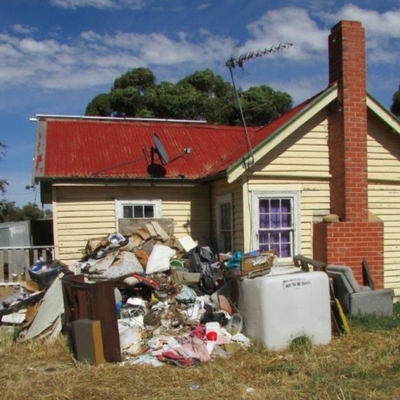 Rubbish included with this $119k Victorian home for sale