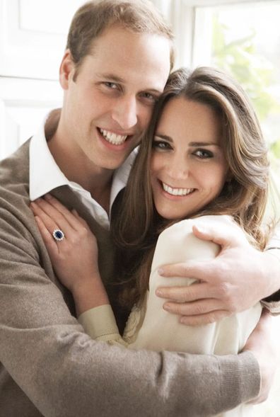 William and Kate's official engagement photo