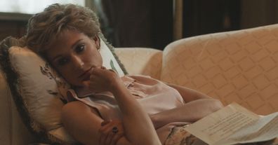 Elizabeth Debicki as Princess Diana in The Crown Season 5.