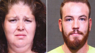The pair was arrested on Tuesday and charged with child endangerment.