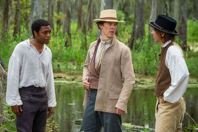 "Based on the 1853 autobiography of Solomon Northrup, 12 Years a Slave tells of Northrup's harrowing kidnap in Washington DC in 1841 where, despite being born a free man, he was forced into slavery at a Louisiana cotton plantation. The inspiring story follows his desperate struggle to return home to his family."<br/><br/>(Image: Icon)