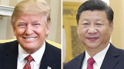 Trump denounces China trade with North Korea