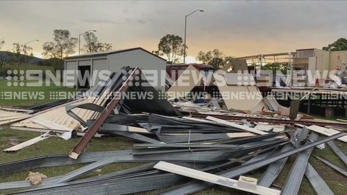 Queensland heatwave thunderstorms