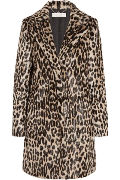 Stella McCartney faux leopard coat, $2274 at <a href="https://www.net-a-porter.com/au/en/product/716968/stella_mccartney/leopard-print-faux-fur-coat" target="_blank">Netaporter.com</a>