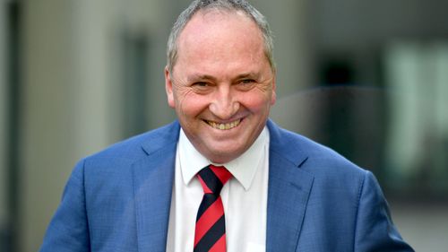 Barnaby Joyce is challenging for a return to his former job.