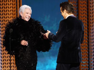 Colin Farrell dan Jamie Lee Curtis 