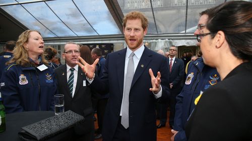 Prince Harry launched the Invictus Games at Admiralty House last June. (AAP)