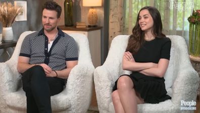 Chris Evans talks to People magazine about being Ghosted, the title of his new movie with Ana de Armas