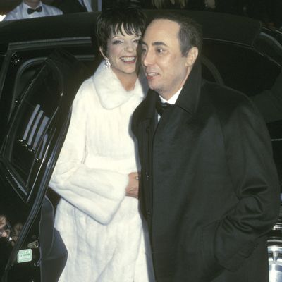 Liza Minnelli and David Guest