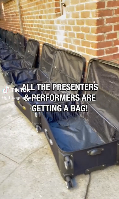 Professional gift bag maker reveals what's inside the Grammys gift bag.