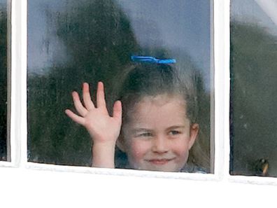 Princess Charlotte sported two hairstyles for the event.