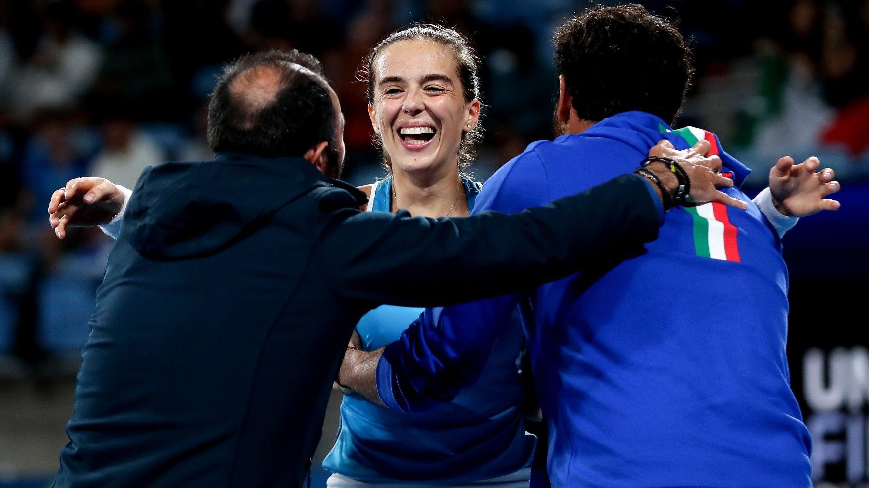 'I'm proud of myself': Lucia Bronzetti completes United Cup triumph for Italy over Greece