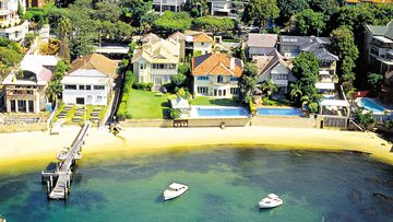 Large homes in Point Piper, Sydney&#x27;s richest suburb.