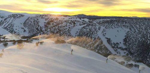 More snow is expected in the Australian Alps.