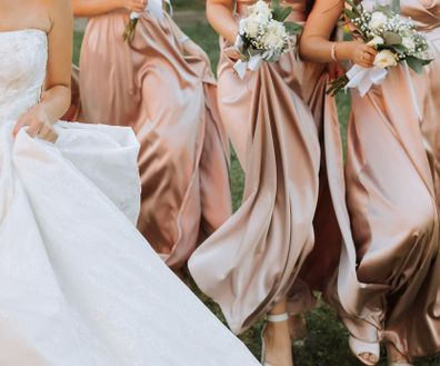 wedding costs bridesmaids dresses