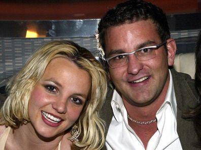 Singer Britney Spears, brother Bryan, mother Lynne, launch party, Palms Casino Resort in Las Vegas, 2006