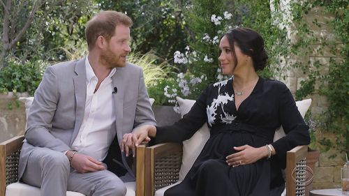 Prince Harry and Meghan Markle talk to Oprah