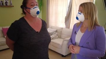 A Perth mother says she has been living in a mould-infested house for years.