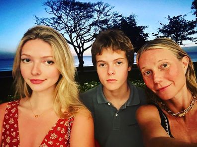 Gwyneth Paltrow, Apple Martin, Moses Martin