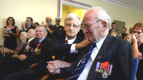 Four Aussie WWII veterans receive France's highest military honour