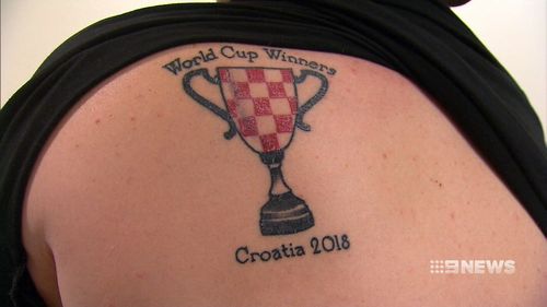 The unfortunate ink. Picture: 9NEWS