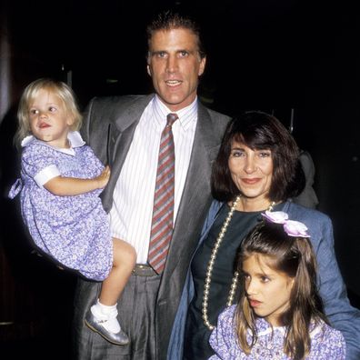 Ted Danson and Casey Coates with their daughters Alexis and Kate Danson