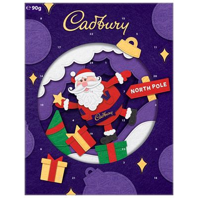 Cadbury Christmas Advent calendar $6