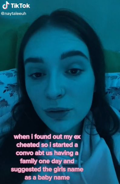 Natalie TikTok video cheating partner
