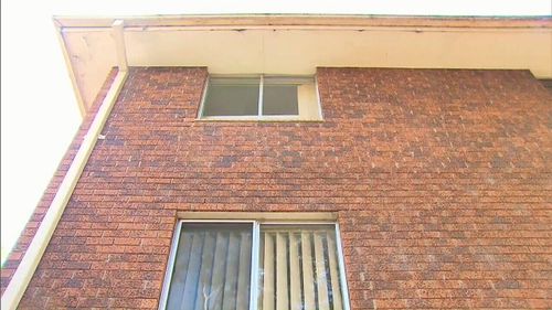 The five-year-old boy had fallen from a third-floor bedroom window. (9NEWS)