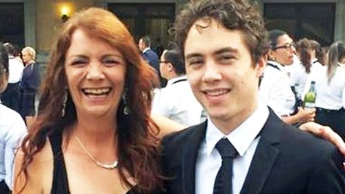 Kath Madgwick, pictured with her son Jarrad.