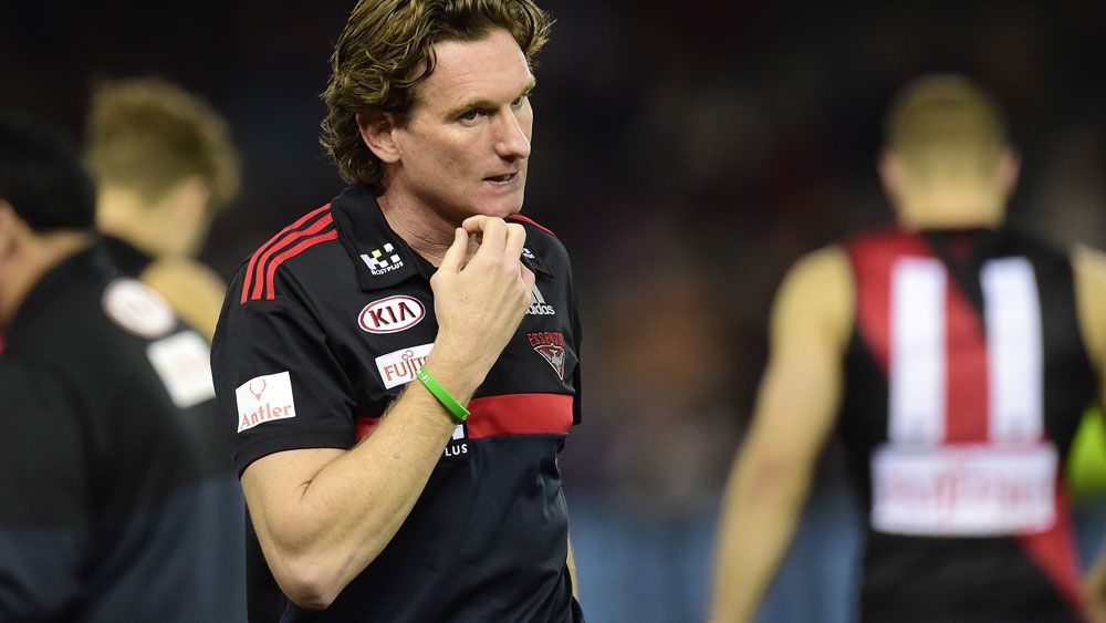 AFL CEO Gillon McLachlan wants James Hird to present Norm Smith Medal on grand final day