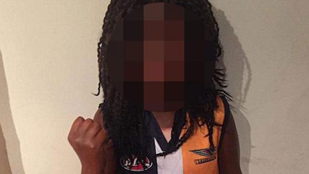 This image of a child led to Nic Naitanui calling for improved education. (Facebook)